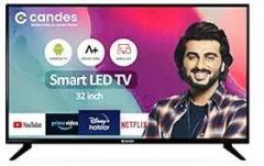 Candes 32 inch (81 cm) 720p (CTPL32E512SA3) with Inbuilt Rich & Surround 24W Box Loud Speakers Smart Android HD Ready LED TV