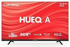 Compaq 32 inch (80 cm) HEUQ Series CQW32HD (Black) Smart HD Ready LED TV