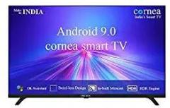 Cornea 32 inch (80 cm) Bezelless (Slim), Black (2022 Model) (with No Cost EMI Offer on All Major Banks) Smart Android HD Ready LED TV