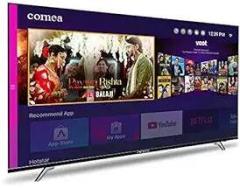 Cornea 50 inch (127 cm) Bezelless, Black ( 3840 x 2160 Pixels) Smart Android Ultra HD 4K LED TV