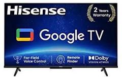 Hisense 43 inch (108 cm) Bezelless Series Google 43A6H (Black) Smart 4K Ultra HD LED TV