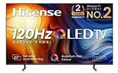 Hisense 65 inch (164 cm) 65U7H (Black) Smart IPS 4K Ultra HD QLED TV