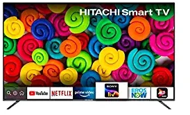 Hitachi 55 inch (140 cm) LD55VRS01U (Black) (2019 Model) Smart 4K Ultra HD LED TV