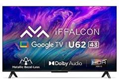 Iffalcon 43 inch (108 cm) Google iFF43U62 (Black) Smart 4K Ultra HD LED TV