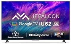 Iffalcon 55 inch (138.7 cm) Google iFF55U62 (Black) Smart 4K Ultra HD LED TV