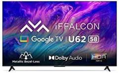 Iffalcon 58 inch (147 cm) Google iFF58U62 (Black) Smart 4K Ultra HD LED TV