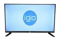 Igio 24 inch (60 cm) Playwall Frameless Series 24DIA2402ST |, 1GB/8GB, Voice Remote, Bluetooth Frameless (Black) Smart Smart Android HD Ready HD LED TV