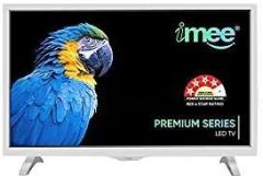 Imee 24 inch (60 cm) Premium Series Normal with SRS Surround Sound BEE 4 Star Rated Energy Efficient(Pearl White Color) LED TV
