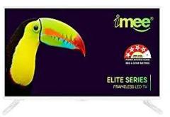 Imee 32 inch (80 cm) Elite Series Frameless with SRS Surround Sound BEE 4 Star Rated Energy Efficient (White Colour) Smart Android HD LED TV