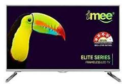Imee 32 inch (80 cm) with SRS Surround Sound BEE 4 Star Rated Energy Efficient (Elite, Silver, 32 ) Smart Android Smart HD LED TV