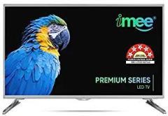 Imee 40 inch (102 cm) Premium Series with SRS Surround Sound BEE 4 Star Rated Energy Efficient (Black Colour) Smart Android HD LED TV