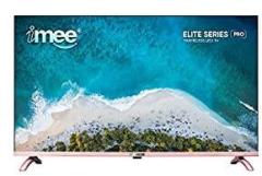 Imee 43 inch (108 cm) Elite Pro Series with SRS Surround Sound BEE 4 Star Rated Energy Efficient (Rose Gold Colour) Smart Android HD LED TV