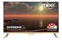 Imee Supreme Series Frameless with Cinema SOUND 32 BEE 4 Star Rated Energy Efficient (Gold) Smart LED TV