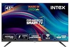 Intex 43 inch (109 cm) LED SFF4310 (Black) Smart Smart Full HD LED TV