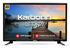 Karbonn 24 inch (60 cm) Millennium Series KJW24NSHD (Phantom Black) (2021 Model) | with 20W Speaker HD Ready LED TV