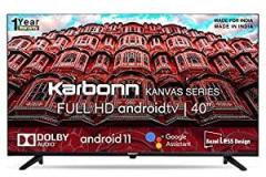 Karbonn 40 inch (102 cm) Kanvas Series KJS40ASFHD (Black) Smart Android Full HD LED TV