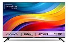 Kevin 32 inch (80 cm) Frameless Series KN32A1 (Black) Android Smart HD Ready LED TV