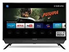 Kevin 32 inch (80 cm) KN32MAX (Black) (2022 Model) | With In built Soundbar Smart HD Ready LED TV