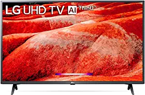 Lg 50 inch (126 cm) 50UM7700PTA | with Built in Alexa (Ceramic Black) (2019 Model) Smart 4K Ultra HD LED TV