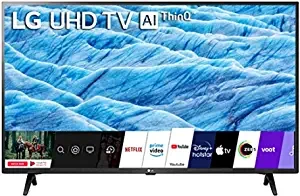 Lg 55 inch (139 cm) 55UM7290PTD (Ceramic BK + Dark Steel Silver) (2019 Model) Smart 4K UHD LED TV