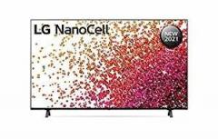 Lg 50 inch (127 cm) NanoCell 50NANO75TPZ (Black) (2021 Model) Smart 4K Ultra HD LED TV