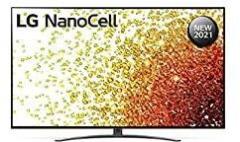 Lg 75 inch (190.5 cm) NanoCell 75NANO91TPZ (Black) (2021 Model) Smart 4K Ultra HD LED TV