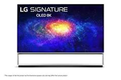 Lg 88 inch (223 cm) Z2 Signature Edition 8K OLED OLED88Z2PSA (Black) (2022 Model) | With Self Lighting Pixel Smart Ultra HD TV