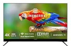 Limeberry 65 inch (165 cm) Black Android Smart 4K Ultra HD LED TV