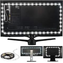 Luminoodle Bias Lighting USB Powered Light Strip Kit Backlight Home Theater Light System (Medium) LED TV