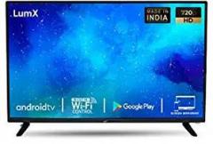 Lumx 32 inch (80 cm) 32YA573 (Black) (2021 Model) Smart Android HD Ready LED TV