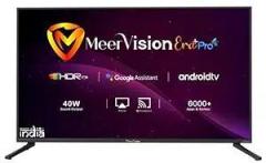 Meervision 50 inch (126 cm) Era (Black 2022) with Frameless ( Era +Pro Series ) Smart 4K HD 4K led led tv