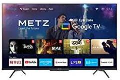 Metz 55 inch (138 cm) 55MUE7600 (Black) (2022 Model) Smart IPS 4K Ultra HD LED TV