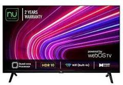 Nu 32 inch (80 cm) Premium Series Bezel Less WebOS LED32HWA1 (Black) Smart HD TV