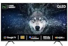Nu 55 inch (139 cm) Google Series LED55QUGNX (Black) 2023 Model Smart 4K Ultra HD QLED TV