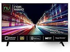 Nu 55 inch (140 cm) Premium Series WebOS LED55UWA1 (Black) Smart 4K Ultra HD TV