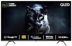 Nu 65 inch (164 cm) Google Series LED65QUGNX (Black) 2023 Model Smart 4K Ultra HD QLED TV