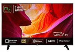 Nu 65 inch (165 cm) Premium Series WebOS LED65UWA1 (Black) Smart 4K Ultra HD TV