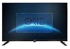 Okie 32 inch (81 cm) ELECTRONICS Frameless DLED with Voice (Black) Smart TV
