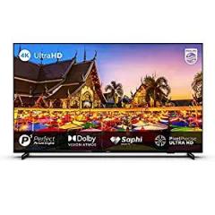 Philips 50 inch (126 cm) 50PUT7605/94 (Black) (2021 Model) | With P5 Perfect Picture Engine Smart 4K Ultra HD LED TV