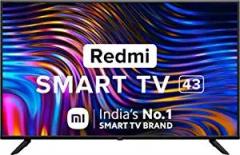 Redmi 43 inch (108 cm) | L43M6 RA (Black) (2021 Model) Android Smart Full HD LED TV