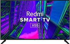 Redmi 55 inch (139 cm) X55|L55M6 RA (Black) (2021 Model) Android Smart 4K Ultra HD LED TV