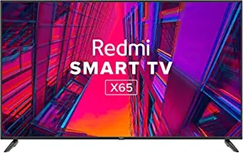 Redmi 65 inch (164 cm) X65 (Black) Android Smart 4K Ultra HD LED TV