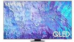 Samsung 98 inch (247 cm) QA98Q80CAKXXL (Carbon Silver) Smart 4K Ultra HD QLED TV
