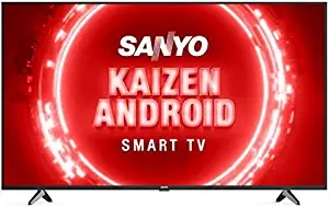 Sanyo 50 inch (126 cm) Kaizen Series Certified XT 50UHD4S (Black) (2020 Model) Android 4K Ultra HD LED TV