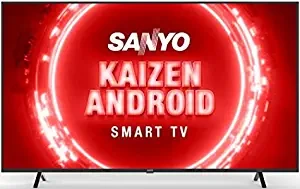 Sanyo 65 inch (164 cm) Kaizen Series Certified XT 65UHD4S (Black) (2020 Model) Android 4K Ultra HD LED TV