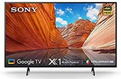 Sony 43 inch (108 cm) Bravia Google KD 43X80J (Black) (2021 Model) | with Alexa Compatibility Smart 4K Ultra HD LED TV