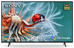 Sony 55 inch (139 cm) Bravia Google KD 55X74K (Black) (2022 Model) | with Alexa Compatibility Smart 4K Ultra HD LED TV