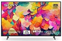Sony 55 inch (139 cm) Bravia Google KD 55X74L (Black) Smart 4K Ultra HD LED TV
