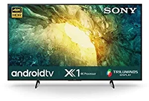 Sony 55 inch (138.8 cm) Bravia Certified 55X7500H (Black) (2020 Model) Android 4K Ultra HD LED TV