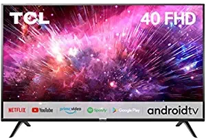 Tcl 40 inch (100 cm) Certified 40S6500FS (Black) (2020 Model) Android Smart Full HD LED TV